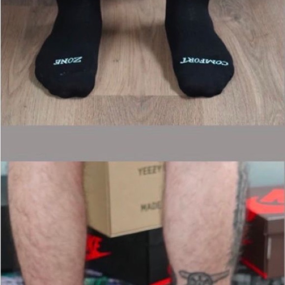 2 Pack Black Premium Breathable Socks - Picture 8 of 8